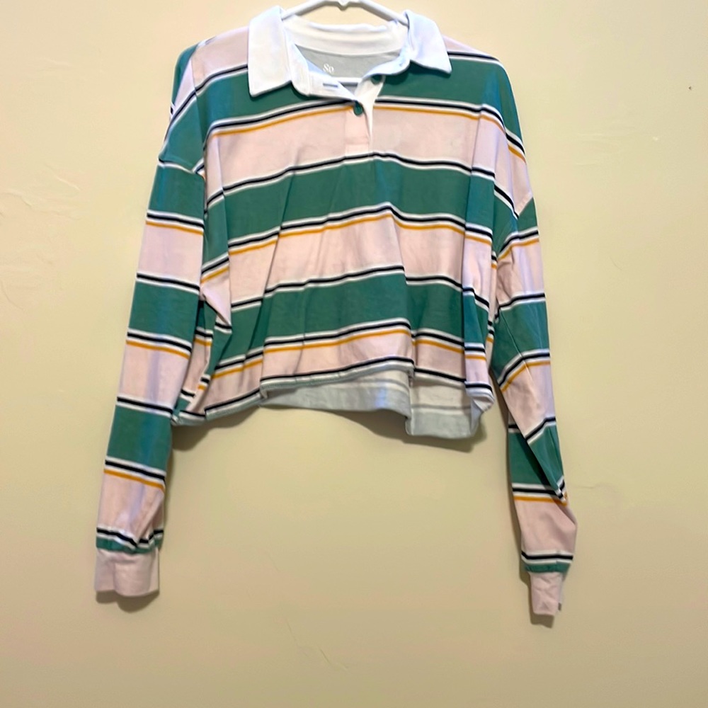 Cropped Long-Sleeve